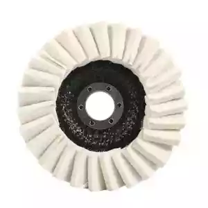 1X 125mm 5" Flap Felt Disc Polishing Angle Grinder Buffing Wheel Wool Felt Disc - Picture 1 of 7