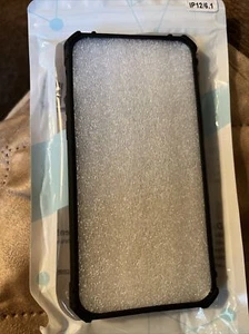 Für iPhone 12 Pro Max Halter Case Hülle NEU mit Kartenfach Schwarz/Blau - Bild 1 von 3