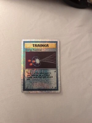 Pokemon Energy Retrieval 107/110 Reverse Holo Legendary Collection - Image 1 of 3