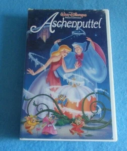 Aschenputtel, Walt Disneys Meisterwerke, 1 VHS Kassette, PAL 0410/25 - Bild 1 von 6