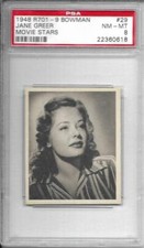 1948	Bowman	Jane	Greer	29	PSA 8		Movie Star		4792