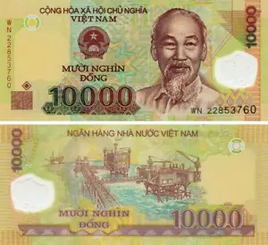 Vietnam 10000 dong Polymer UNC 2022 (P119) - Picture 1 of 1
