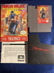 Ninja Gaiden 1 I Nintendo NES CIB Complete w/ Manual - Picture 1 of 5