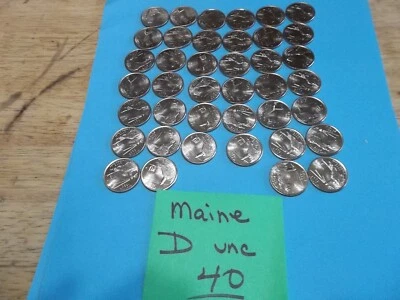 (40) 2003 Maine D State quarters  uncirculated - Image 1 of 3