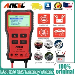 ANCEL BST100 12V Car Battery Load Tester Charging Cranking Analyzer Diagnostic - Picture 1 of 12
