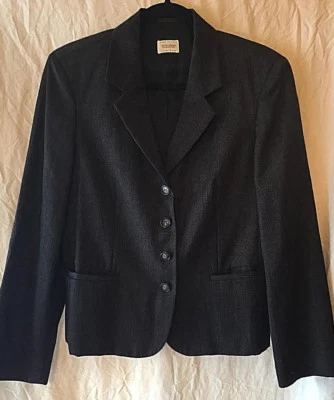 United Colors of Benetton Womens Blazer GRAY size L   EURO 42 - Image 1 of 4