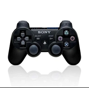 Sony Playstation 3 Sixaxis DualShock 3 Controller Black Pre-Owned Never Opened - Picture 1 of 5