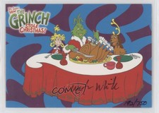 2000 How the Grinch Stole Christmas! Artist /750 Whoville Fun Fact #45 Auto qf8