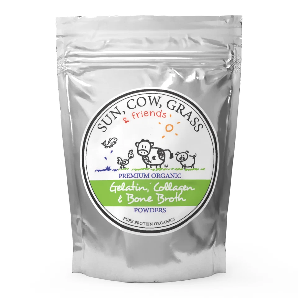 Chicken Bone Broth Collagen Powder - Pure Organic Protein - Free-Range - Image 1 of 4