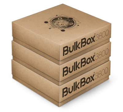 TCG bulk storage box for ANY trading card game ECO BulkBox Set of 3 x 3800 cards - Image 1 of 4