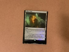 MTG Magic Blast Zone Foil x1 WAR War of the Spark NFC Miscut Misprint