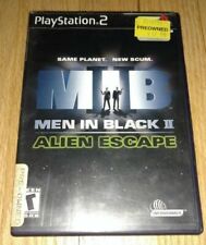 MEN IN BLACK II ALIEN ESCAPE - PS2 - COMPLETE WITH MANUAL - FREE S/H - (NN) 