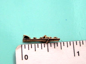 Vintage DODGE   script - hat  pin , lapel pin , tie tac , hatpin GIFT BOXD - Picture 1 of 4