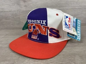 Cappello NBA Phoenix Suns Spellout Snapback Starter Tri Power anni 90 vintage nuovo con etichette - Foto 1 di 10