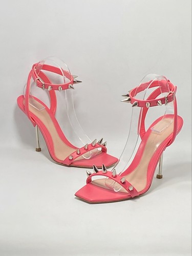 Sandali punk Alexander McQueen pelle cinturino alla caviglia taglia 39 5