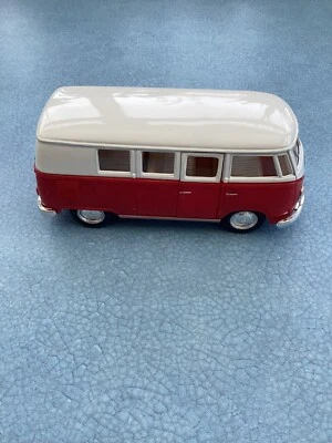 KINSMART VOLKSWAGEN T2 BUS 1962 1/32 13cm long RNLI LIFEBOATS Unboxed PULL BACK - Image 1 of 4