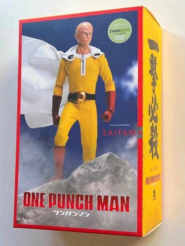 One Punch Man Saitama 1/6 - Threezero ThinkGeek Exclusive (Pajamas) - New In Box Cover