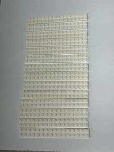 Lot Of 14 LEGO  White 2x16 Plates 4282 Building - Picture 1 of 1