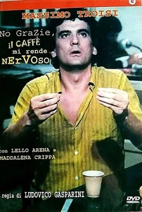 NO GRAZIE, IL CAFFE' MI RENDE NERVOSO (1982) Massimo Troisi DVD EX NOLEGGIO  - Picture 1 of 1