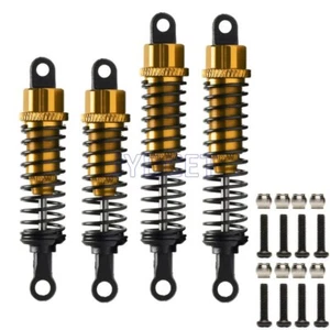 4 Stück Aluminium Öl Stoßdämpfer vorne & hinten für RC 1:12 WLtoys L202 L212 L222 - Bild 1 von 16