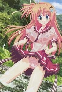 póster promo Dog days Hoshizora e Kakaru Hashi anime Leo Millhiore Nakatsugawa - Imagen 1 de 2