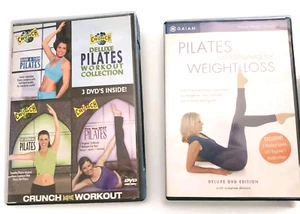 Work Out Lot 4 Pilates Workout DVDs, Watched Once - Crunch Workout - Weightloss - Bild 1 von 7