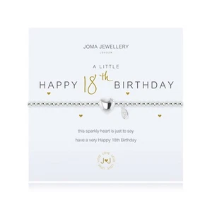 Joma Jewellery a little 18th Birthday bracelet