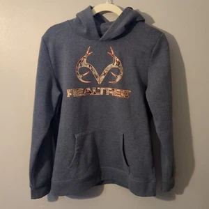 Realtree Gray Sweatshirt XL (18/20) Boys - Picture 1 of 3