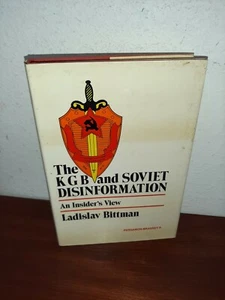 The KGB and Soviet Disinformation: An Insider's View Hardcover Bittman - Imagen 1 de 7
