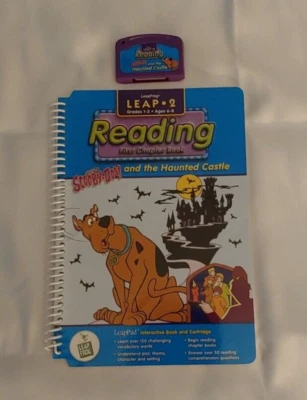 5 New LeapPad PRO Scooby-Doo, Monsters Inc. Secret Garden, Oz. w Cartridges 7-10 - Image 1 of 4