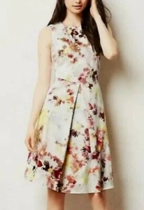Anthropologie Hunter Bell Kukka Tea Dress Sz 12petite NWT - Picture 1 of 8