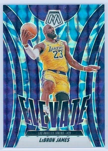 Mosaico Panini 2024-25 LEBRON JAMES #13 AZUL REACTIVO “ELEVATE”/99 LAKERS - Imagen 1 de 2