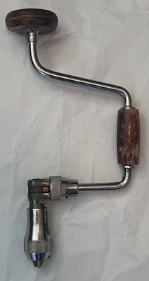 Taladro manual de trinquete Mohawk Shelburne de colección broca utilería de película funcionando Foto 1 de 4