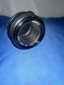 Used Minolta MD 50mm 1:2 Lens Japan - Picture 1 of 8
