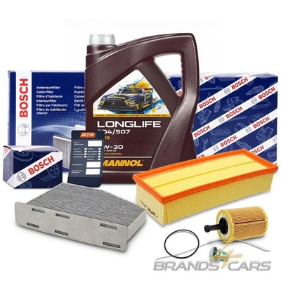 BOSCH INSPEKTIONSPAKET FÜR AUDI A3 8P SEAT SKODA VW GOLF 5 6 TOURAN 1.9 2.0 TDI - Bild 1 von 4
