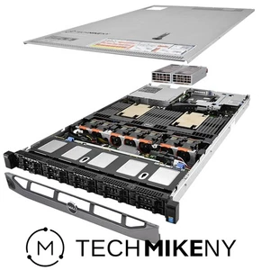 Dell PowerEdge R630 Server 2x E5-2695v3 2.30Ghz 28-Core 96GB RAM 5x Caddies - Picture 1 of 5