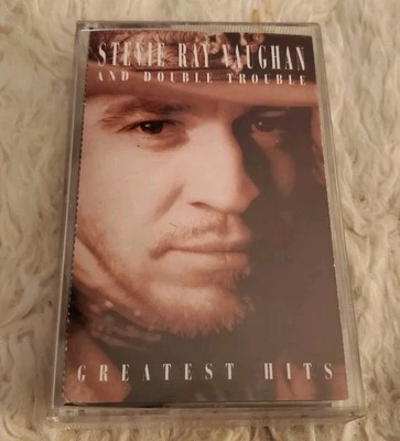 STEVIE VAY VAUGHAN AND DOUBLE TROUBLE Greatest Hits CASSETTE 1995 Blues Rock - Image 1 of 3