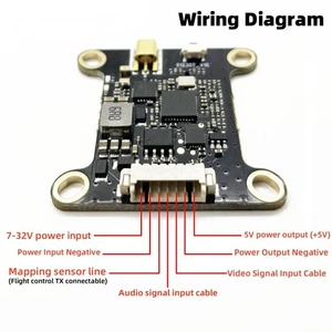 FPV 5.8G Tower Video Transmitter 1.6W High Power Heat Dissipation2-6S - Picture 1 of 6