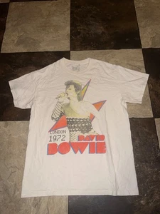 Vintage Bowie Goodie Two Sleeves David Bowie London 1972 T-shirt: M - Picture 1 of 7