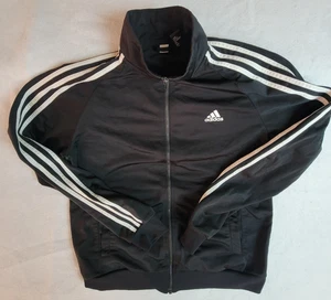 Adidas Men DAYREADY TRACKTOP - Black - Large - Picture 1 of 5