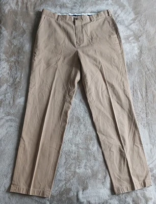 Brooks Brothers Men's Beige Clark Straight Chino Pants | 36x34 - Image 1 of 4