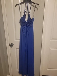 Marciano by Guess Frida Halter Jumpsuit Jewel Blue Size Small NWT - Picture 1 of 6