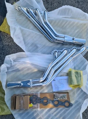 Cabezales de tubo largo Hooker Super Comp LSx swap 68-72 Chevelle Buick GS Cutlass Foto 1 de 4
