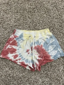 Dickies Swirl Tie Dye Shorts - Women's Xsmall Casual Shorts - Picture 1 of 6