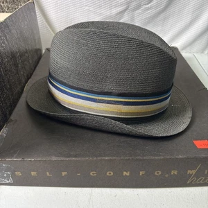 Sombrero Fedora Autoconforme RESISTOL Talla 7 - Imagen 1 de 8