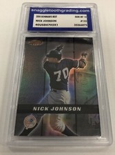 2000 Bowman’s Best Nick Johnson Baseball Card #135 Yankees Graded 10