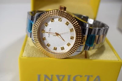 Invicta Specialty Reloj Hombre Cuarzo Caja Acero Inoxidable Esfera Plateada 22791  Foto 1 de 4