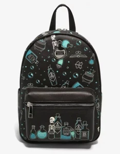 Harry Potter All Over Potions Print Mini Backpack Bag - New with Tags - Picture 1 of 4