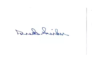 Duke Snider Dodgers HOF Autograph Signed Index Card - Picture 1 of 2