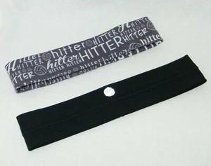 Sport Volleyball Cloth Slip Resistant Headband of Choice . Gray Hitter OR Black - Picture 1 of 15